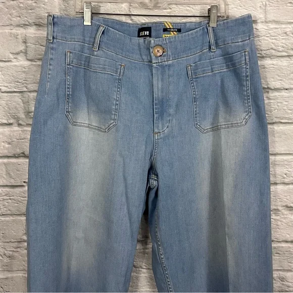 NWT Anthropologie 20W The Colette Crop High-Rise Wide-Leg Jeans by Maeve - Picture 6 of 16